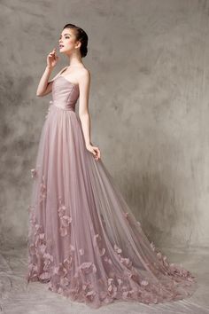 Beauty-Emily Womens Starpless Pleated Floral Prom Court Formal Evening Dresses