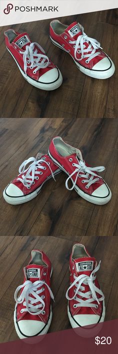 Converse All Star Sneakers Pink Post Office Shoes Converse All Star Low Top Sneakers Red