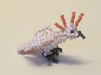 Beading for the very beginners: Beaded animals tutorial for simple 3-D