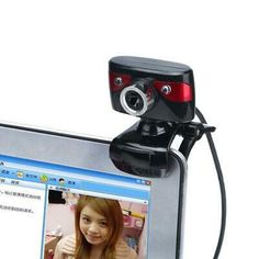 Webcam HD 12 Megapixels Camera Rotating Stand For Computer PC Laptop EDJ