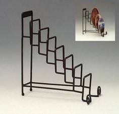 J K Adams Co Slanted Display Plate Stand Stands Slanted Display Plate Stand Stands And
