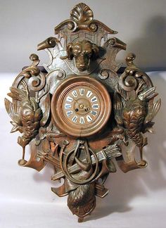 Unusual Cuckoo Clocks a rare antique black forest cuckoo clock with eagle ca. 1900 Unusual Cuckoo Clocks a rare antique black forest cuckoo clock with eagle ca. 1900