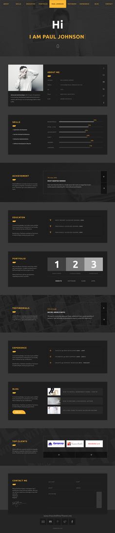 Professional Resume Portfolio HTML Template Professional resume - resume html template Professional Resume Portfolio HTML Template Professional resume - resume html template