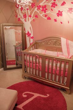 Custom Nursery Rugs With Polka Dots Initial Or Monogram Inlays Custom Nursery Rugs With Polka Dots Initial Or Monogram Inlays It S Your Rug Way Creative Baby Nurseries Decor Pinterest