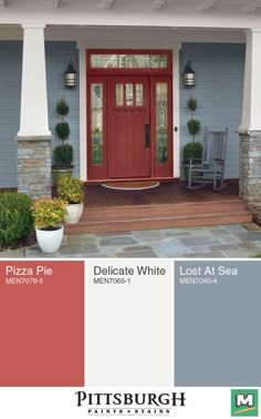 73 Best Color With Confidence Images On Pinterest In 2018 Create A Welcoming Entrance To Your Home With Pittsburgh Paints Stains Grand Distinction Exterior Flat Paint And Primer In One