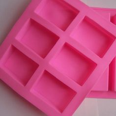 libelyef Moule rectangulaire en Silicone pour Bougie