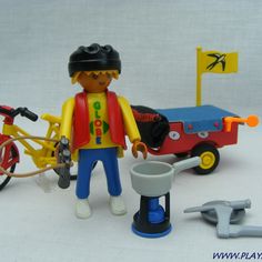 Playmobil gafas ciclismo playa