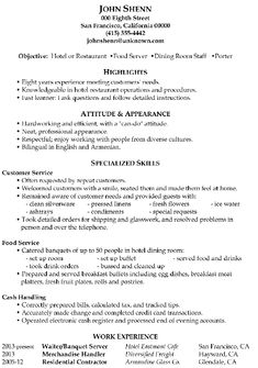 functional style resume