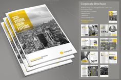 unique brochure template