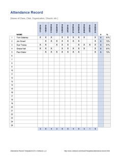 Attendance Spreadsheet Template Fair Class Attendance Template Classroom Organization Pinterest . Attendance Spreadsheet Template Beauteous Class Attendance Template Classroom Organization Pinterest .