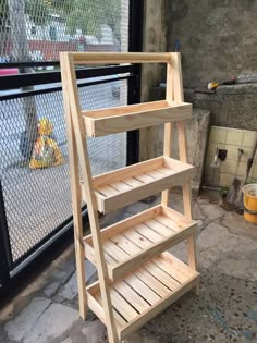 Organizador Escalera - $ 550,00 en MercadoLibre 140cm de alto 60cm de ancho Diy, Inspiration, Design, Dekoration, Mini, Kayu, Rak Kayu, Raf, Deco