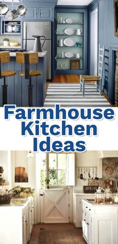 255 Best Farmhouse Country Kitchen Diy Decorating Ideas Images On Clean Crisp Organized Farmhouse Style Decor Ideas Country Kitchen