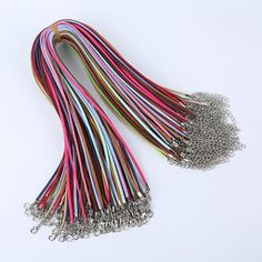 Vintage End Cap Beads Stoppers DIY Fit 5mm Leather Cord Necklace Findings 30Pcs