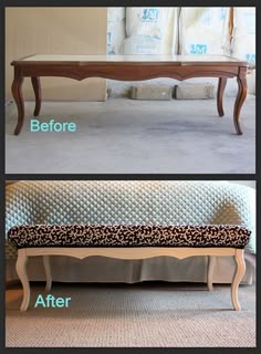 328 Best Coffee Table Ottoman Images On Pinterest In 2018 House Table Turned Chaise Mobilia Old End Tables Refurbished Coffee