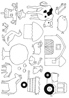 7 best farm animals images farm animals farmers preschool farm coloring pages