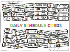 daily schedule maker for kids