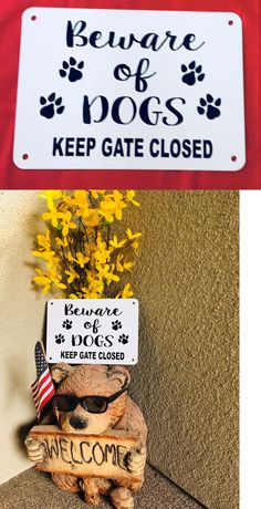 Property protected by Miniature Pinscher dog with attitude metal aluminum sign