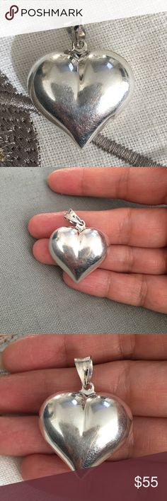 30 Best Puffy Heart Ideas Tiffany Key Ring Co - Large Silver Puffed Heart Pendant 30 Best Puffy Heart Ideas Tiffany Key Ring Co - Large Silver Puffed Heart Pendant