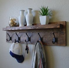 Townsend Coat Rack W Floating Shelf Townsend Coat Rack W Floating Shelf