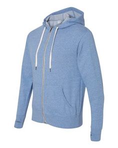 Men/'s Alternative Unisex Eco Fleece Rocky Hooded Sweatshirt Full-Zip L 9590