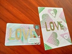 Lot 2 Starbucks SAN FRANCISCO 2018 gift card set NEW! California 2017