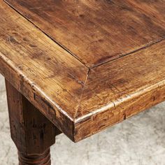 Vare: 3710136 langbord/spisebord i fransk antik landstil. af ... Langbord antik