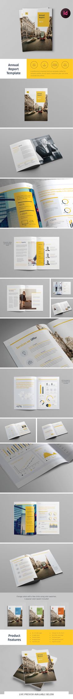 Annual Report Annual reports, Template and Brochures - business annual report template Annual Report Annual reports, Template and Brochures - business annual report template