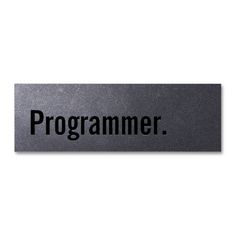 coal black programmer mini business card make your own business card with this great design - Mini Business Cards coal black programmer mini business card make your own business card with this great design - Mini Business Cards