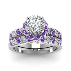 141 Best Rings Images On Pinterest In 2018 Halo Wedding Twisted Rope Set