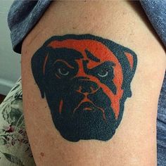 Image result for browns dog tattoo