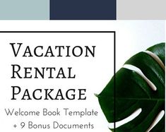 welcome book template