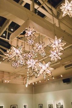 Love These Moravian Star Pendants Are Here For The Beautification Lamparitas De Estrella Arteses El Detalle Más Lindo