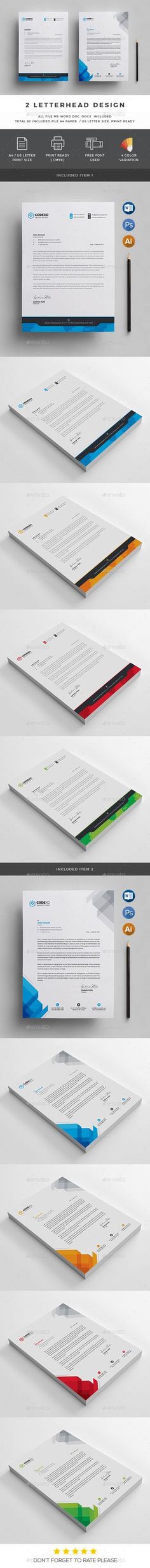 A simple unique #letterhead for all kind of business and personal - personal letterhead template A simple unique #letterhead for all kind of business and personal - personal letterhead template