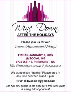 customer appreciation invitation