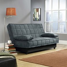 16 Best Convertible Winged Sofa Images On Pinterest Futons 3 4 Purchase The Sauder Studio Edge Lincoln Convertible Sofa Futon With Storage At An Always Low Price