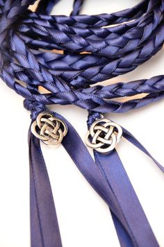 Dragonfly Wedding Hand Fasting Binding Cord Ceremony Celtic Knot Wedding Hand Fasting Binding Cord V2 Navy 6ft Handfasting Irish Tying The Ceremony