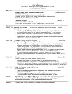 sample resume word
