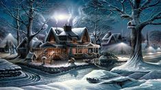 Terry Redlin Highlight of the Neighborhood Signed and Numbered Print
