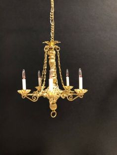 Shades Clear Miniature Dollhouse Chandelier Mod Kit