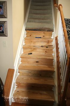 16 Best Removing Carpet From Stairs Images On Pinterest Diy Carpet Removal Pine Stairs Our Bat Refinish Redo Stairway