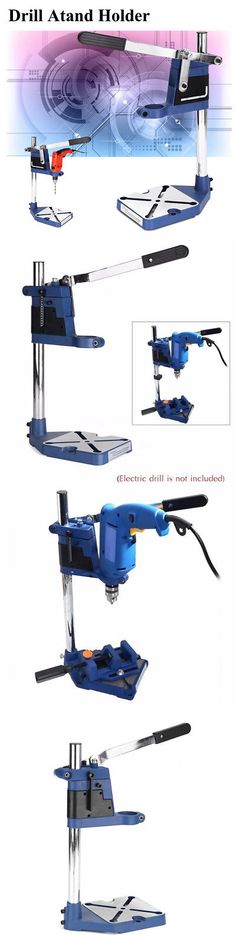 Bench Electric Drill Stand//Press Power Tool Clamp Base Frame Holder Bracket