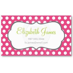 30 best business cards images business entrepreneurship online polka dots business cards