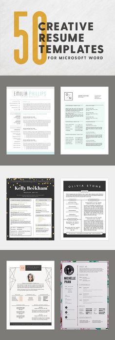 30+ Resume Templates for MAC - Free Word Documents Download school