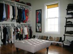35 Spare Bedrooms That Turned Into Dream Closets Famous Interior A Little Over The Top But I Am Totally Stealing Some Ideas For Our Spare Room Office My Closet Since Bedroom Was Way Too Full With Both Of