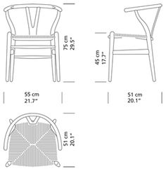98 best ficha tÉcnica images on pinterest chairs hans wegner and