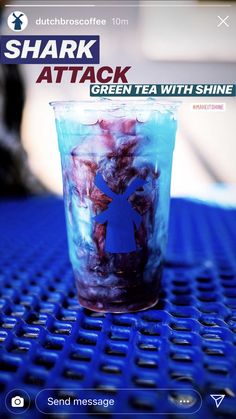 dutch bros tea shark attack drinks coffee menu