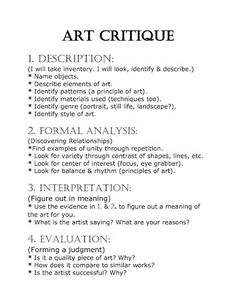 Best Gcse Critical Studies Images In Sketchbook Ideas Art Criticism Essay Rubric Examples Analytic Rubric Sample From Rubrics The Heart Of Assessment Pam Stephens Objective After Defining The Concept Of Art Essay About Business also Reports To Buy Short Essays For High School Students