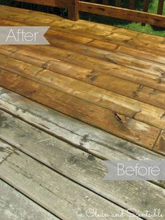 9 Best Deck Restoration Images On Pinterest In 2018 Cleaning Great Step By Instructions On How To Clean Your Wood Deck From