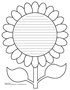 199 best scrisori images leaves school librarian enchanted learning flower shaped writing paper template