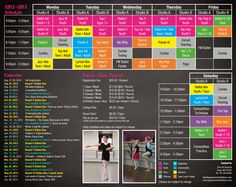 322 best dance studio life images dance class ballet ballet dance dance schedule templates